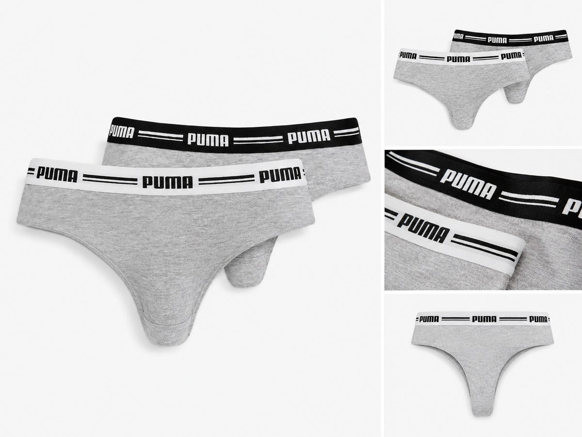 2er Pack PUMA Damen Brazilian Briefs Slips S M L XL