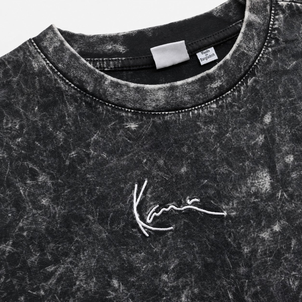 Karl Kani Small Signature Washed Eagle Oversize T-Shirt Herren Schwarz S M L Neu