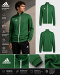 adidas Entrada 22 Trainingsjacke Herren Grün Track Jacket HI2135 Gr. L Neu