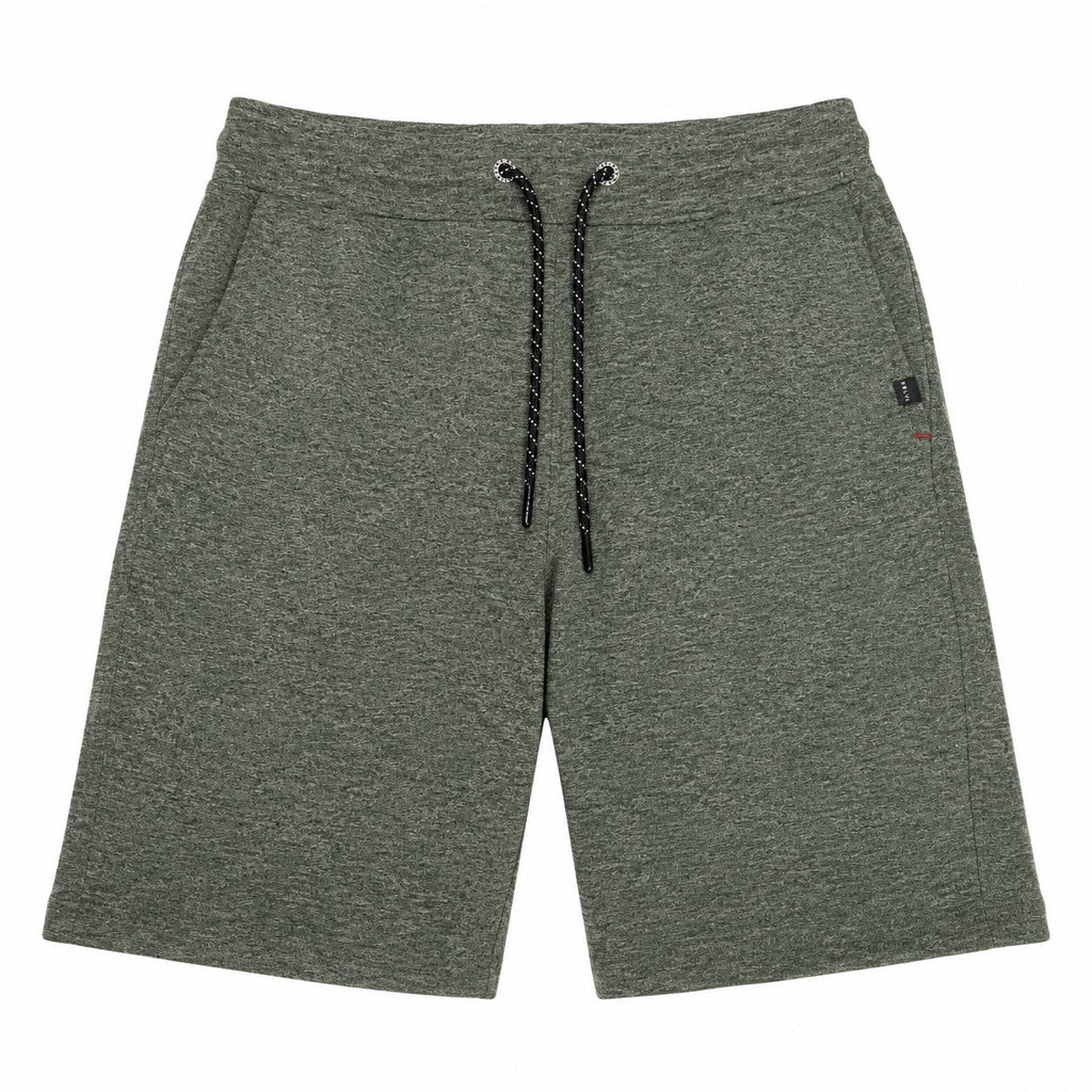 2er Set Sublevel Herren Sweatshorts Shorts Freizeit Sport Hose Grau Grün M