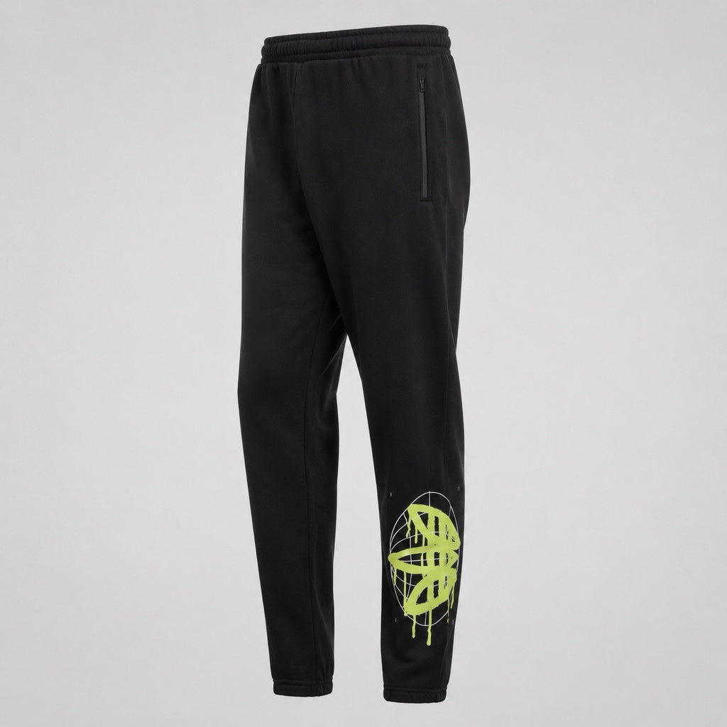 adidas Originals Herren Jogginghose Graphics Trefoil HC7982 Schwarz L Neu