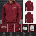 Unfair Athletics Elementary Hoodie Herren Gr. S Burgundy Rot Neu