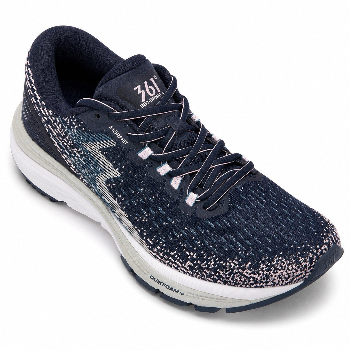 361° Spire 4 Damen Laufschuhe Running Black Iris/Silber Gr. 40,5 Neu OVP