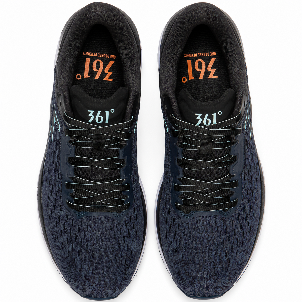 361° Meraki 4 (D) Damen Laufschuhe Wide Fit Ortholite Blau Gr. 38 & 40,5 Neu