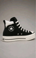 Converse Chuck Taylor All Star Puff Lift Cozy Platform Damen Sneaker Schwarz...