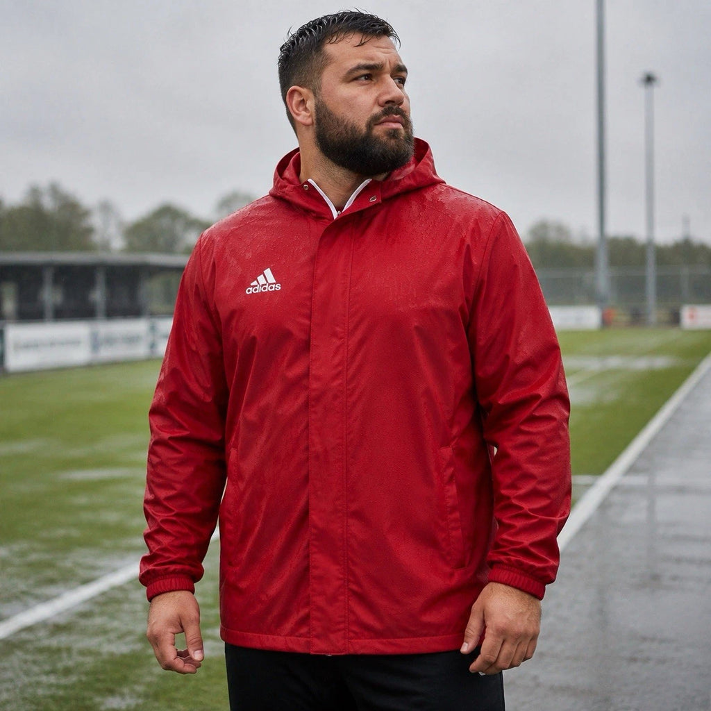 adidas Entrada 22 Allwetter-Regenjacke Herren Rot HG6299