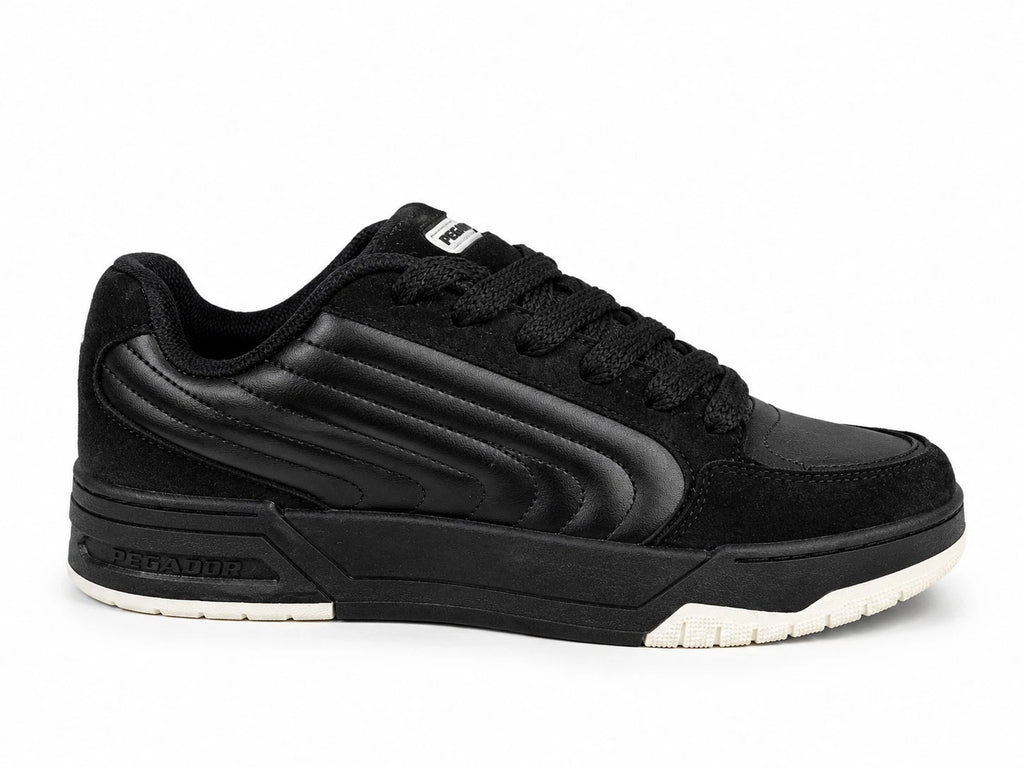 Pegador Venice Skate Low Unisex Sneaker Schwarz/Off-White