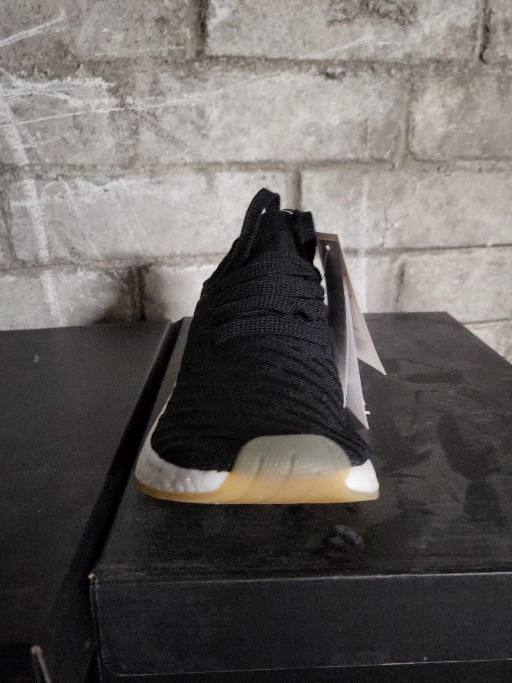 adidas NMD_R2 PK BY9696 Herren Sneaker Schwarz/Weiß