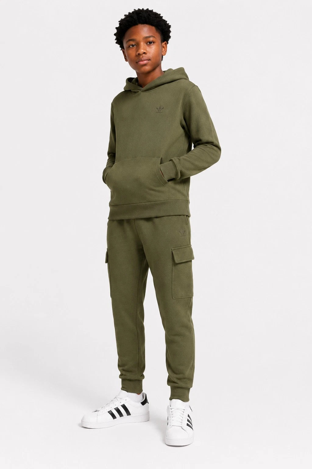 adidas Originals Cargo Jogginghose Kinder Olive IX5308