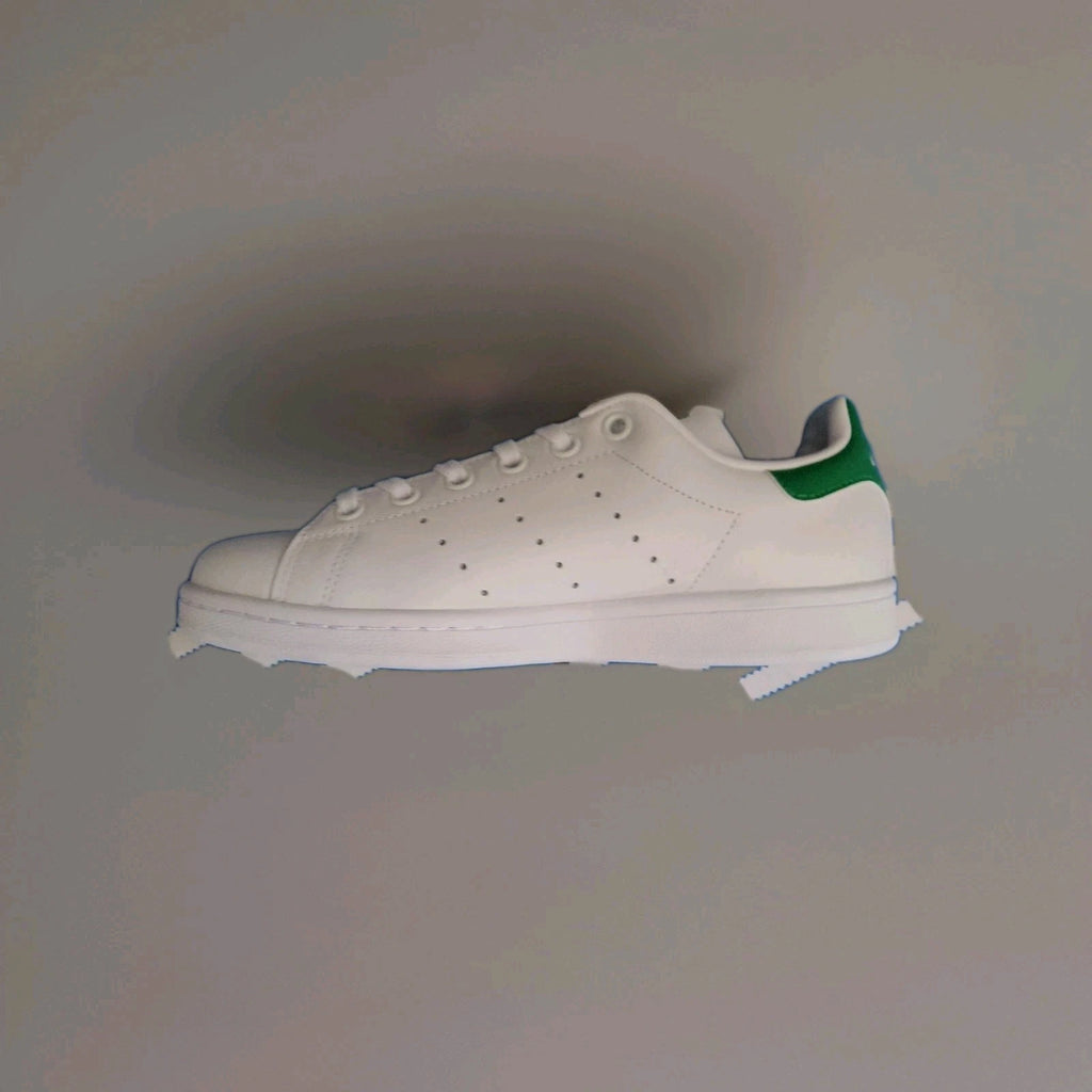 adidas Originals Stan Smith J Kinder-Sneaker M20605 Weiß/Grün Gr. 36 2/3 Neu